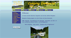 Desktop Screenshot of campingennepetal.de